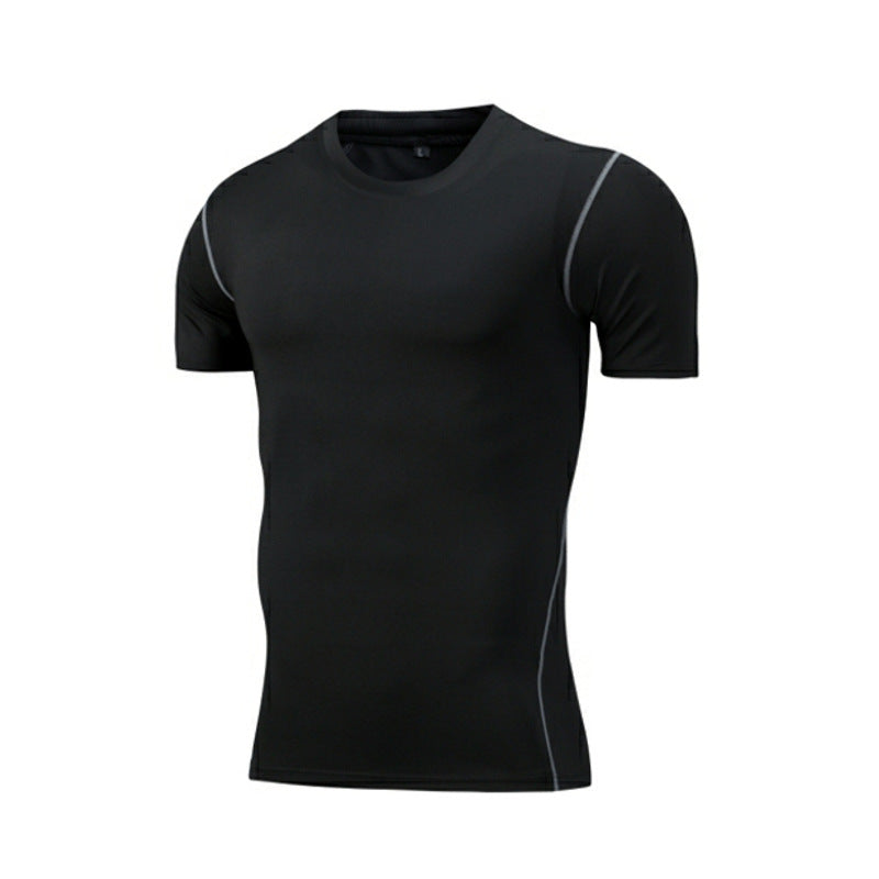 Sports Tights Quick-drying T-shirt Workout Clothes Men's Training Compressing Cloth