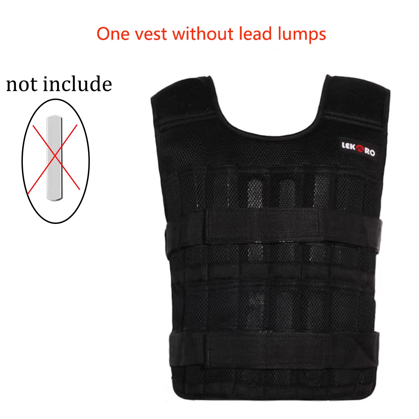 Weight-Bearing Vest Fitness Running Weight-Bearing Strength Training Gym Adjustable Weight Can Be Customized Sports Sand Clothes