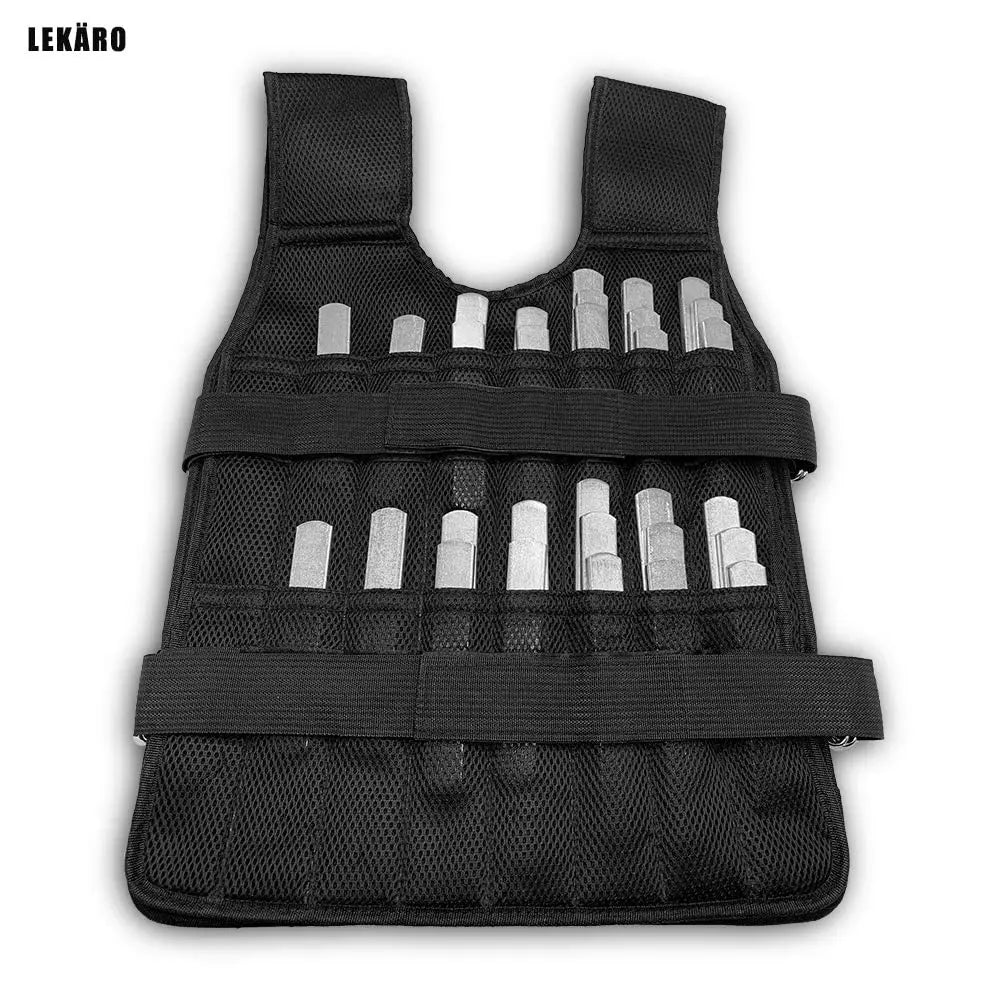 Weight-Bearing Vest Fitness Running Weight-Bearing Strength Training Gym Adjustable Weight Can Be Customized Sports Sand Clothes