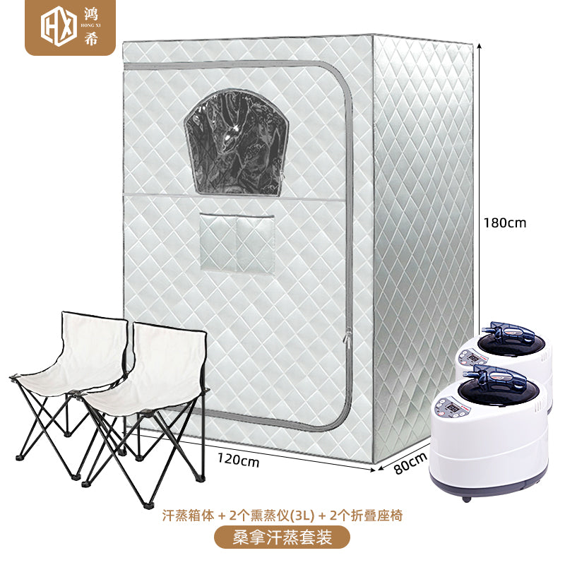 Sauna Machine For Home Whole Body Detoxification Family Space Capsule Sauna Room Steam Sweating Bath Tank Traditional Chinese Medicine Fumigation Bucket Machine Instrument