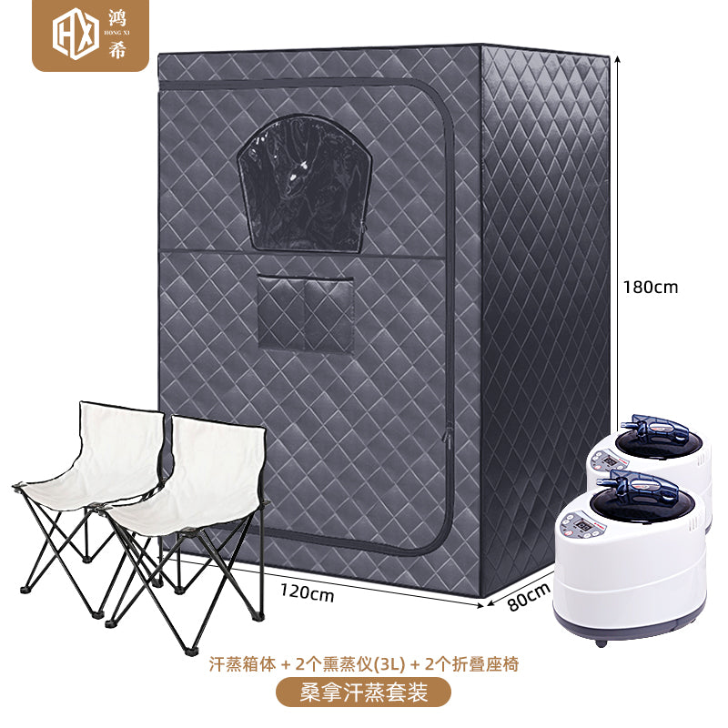 Sauna Machine For Home Whole Body Detoxification Family Space Capsule Sauna Room Steam Sweating Bath Tank Traditional Chinese Medicine Fumigation Bucket Machine Instrument