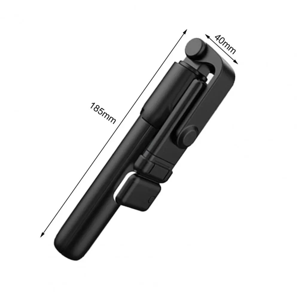 3 In 1 Selfie Stick Bluetooth Remote Tripod with Fill Light Foldable Bracket for Cell Smartphones for Tiktok Video Live Holder