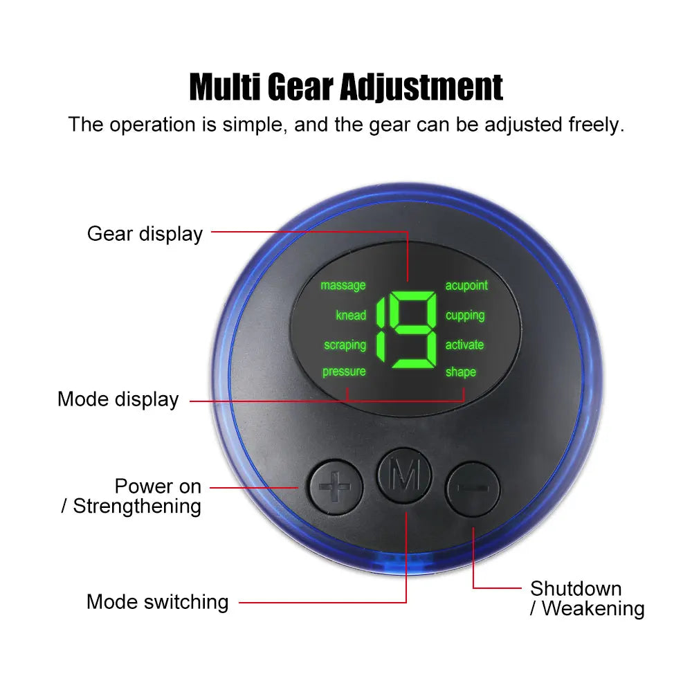 EMS Foot Mat with Controller Electrical Muscle Stimulation Massage +  Electric Neck Massager + Electronic Acupuncture Energy Pen