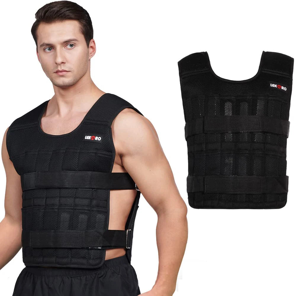 Weight-Bearing Vest Fitness Running Weight-Bearing Strength Training Gym Adjustable Weight Can Be Customized Sports Sand Clothes