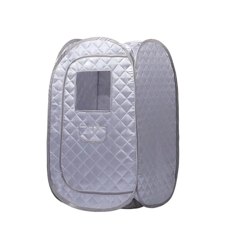 Portable Steamer Sauna Tent  Foldable One Person Full Body Spa for Detox Therapy without Steamer