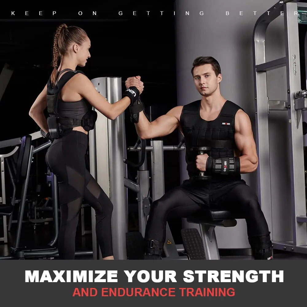 Weight-Bearing Vest Fitness Running Weight-Bearing Strength Training Gym Adjustable Weight Can Be Customized Sports Sand Clothes