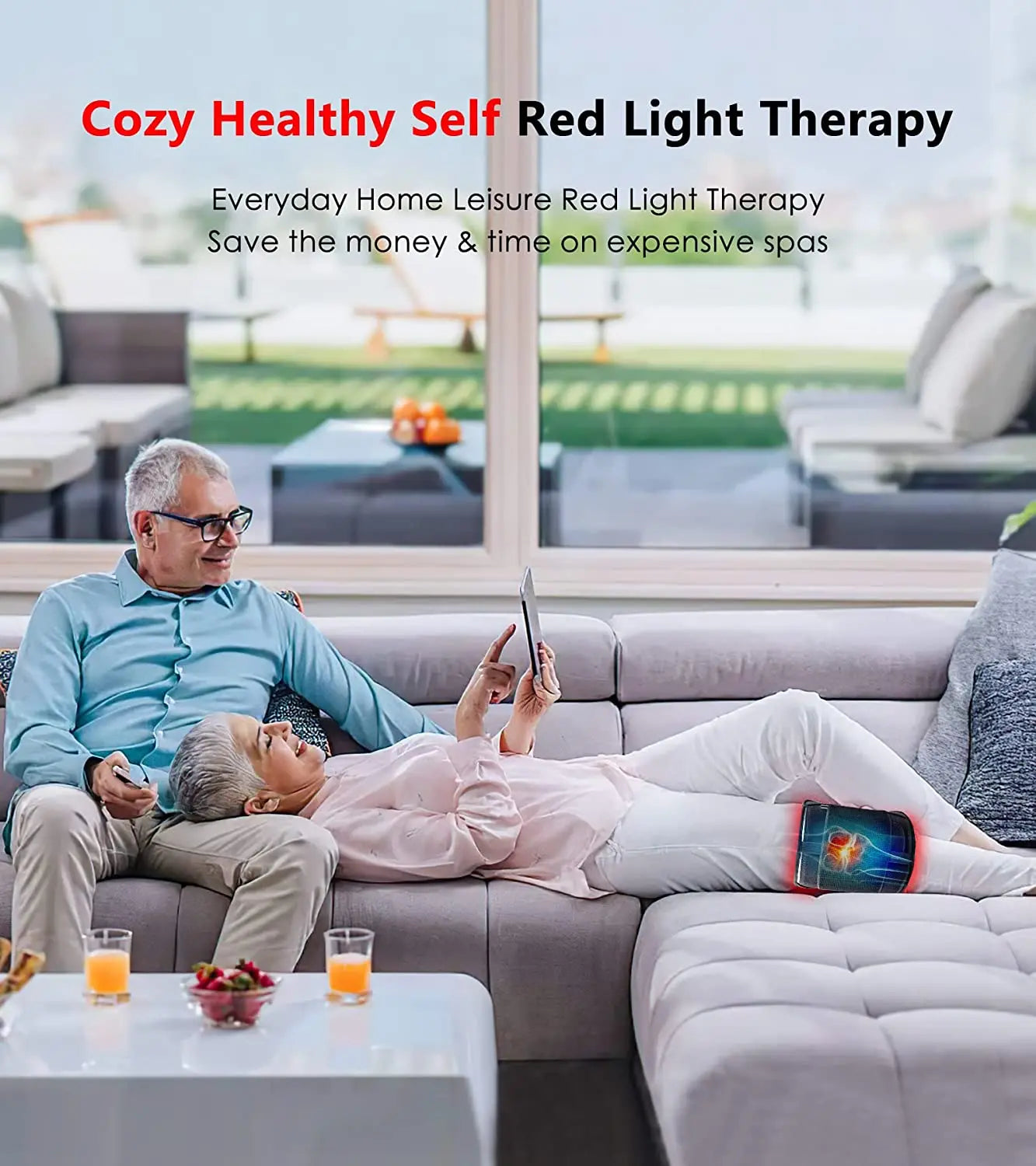 Infrared Light LED Healthcare Belt Waist Red Light Heating Massage Belt Pad Lumbar Back Waist Massager For Muscle Body Relief