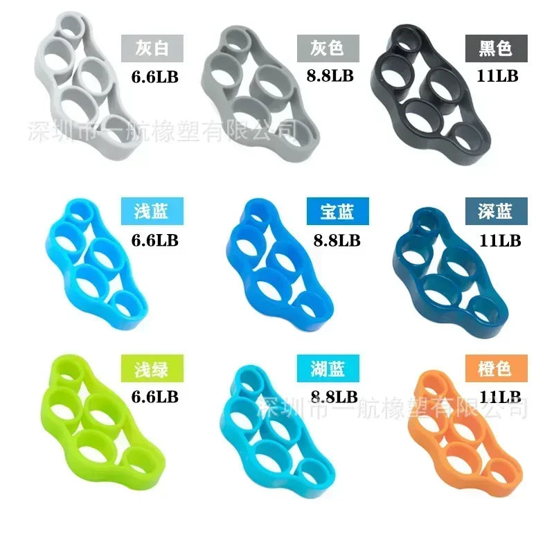 Silicone Finger Expander Finger Gripper Exerciser Finger Training Stretcher Recovery Physical Tool Hand Strengthener For Patient