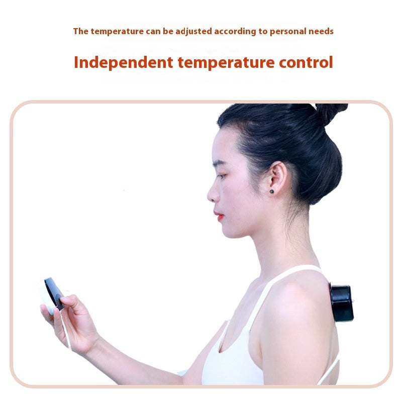 Visual Remote Control Cupping Device With Line Heating Breathing Massage Decompression Integration